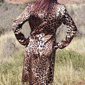 Vintage Cache Satin Coat